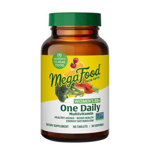 MegaFood, Women's 55+ One Daily Multivitamin, 90 Tabs