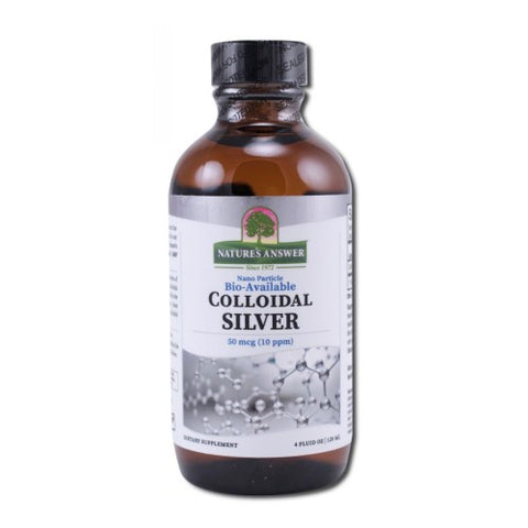 Nature's Answer, Colloidal Silver Liquid, 4 Oz