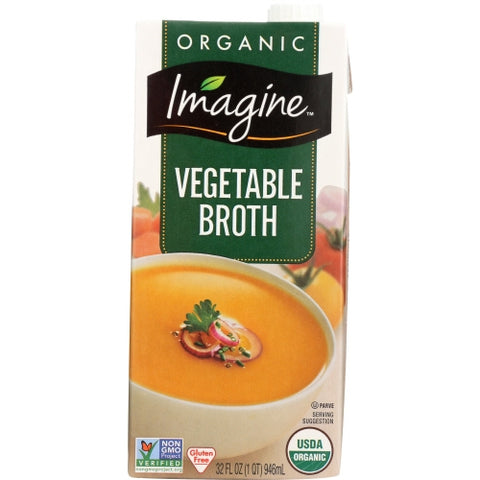 Broth Vegetable Org Case of 12 X 32 Oz by Imagine