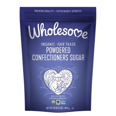 Wholesome, Organic Powdered Confectioners Sugar, 16 Oz(Case Of 6)