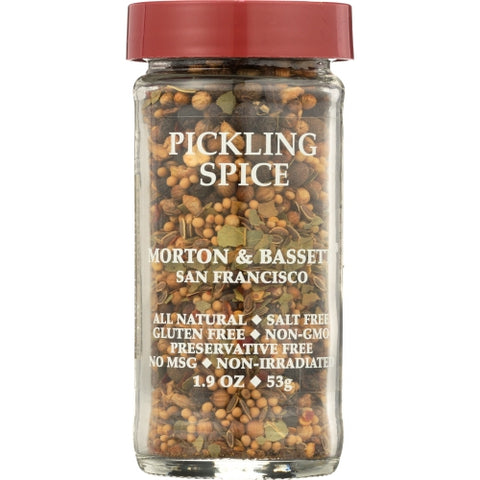 Morton & Bassett, Pickling Spice, 2.2 Oz(Case Of 3)