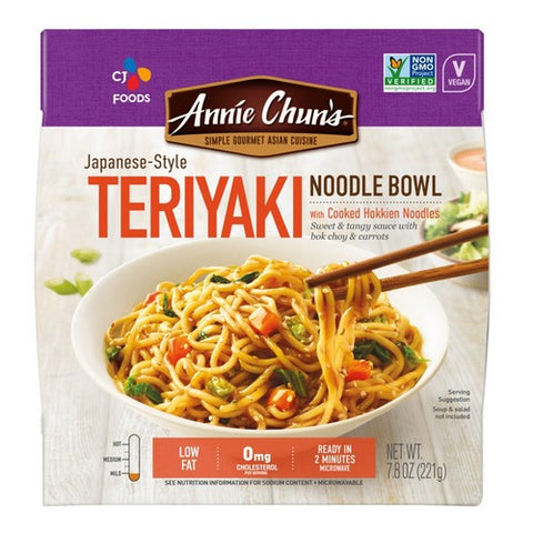 Annie Chun's, Noodle Bowl Japanese Style Teriyaki, 7.8 Oz(Case Of 6)