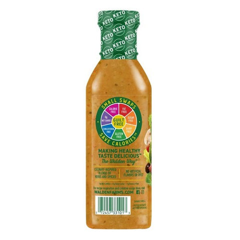 Walden Farms, Italian Dressing, 12 Oz(Case Of 6)