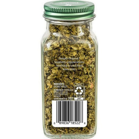 Simply Organic, Organic Parsley, 0.26 Oz(Case Of 6)