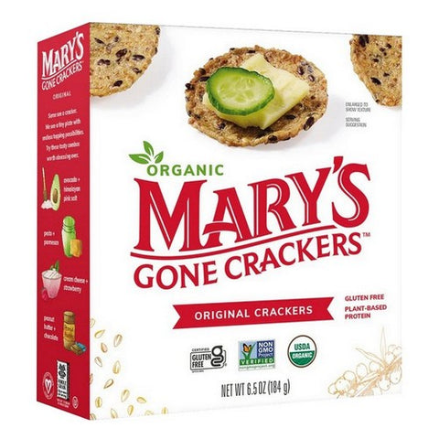 Mary's Gone Crackers, Organic Seed Crackers Original, 6.5 Oz(Case Of 6)