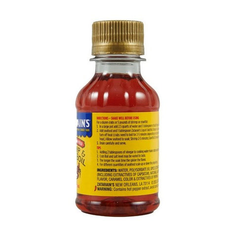 Zatarains, Ssnng Crab Boil Liquid, Case of 6 X 4 Oz