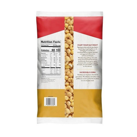 Arrowhead Mills, Whole Grain Puffed Corn Cereal, 6 Oz(Case Of 12)
