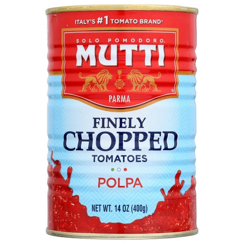 Mutti, Tomato Polpa Finely Chppd, Case of 12 X 14 Oz