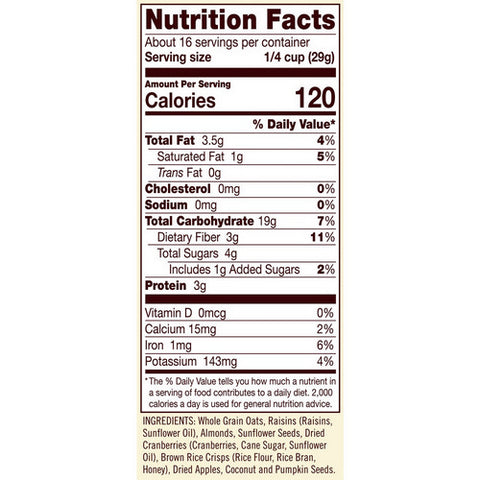 Bobs Red Mill, Cereal Muesli Gluten Free, 16 Oz(Case Of 4)