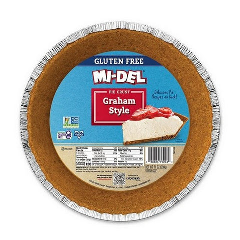 Midel, Pie Crust Gf Graham Style, 7.1 Oz(Case Of 12)
