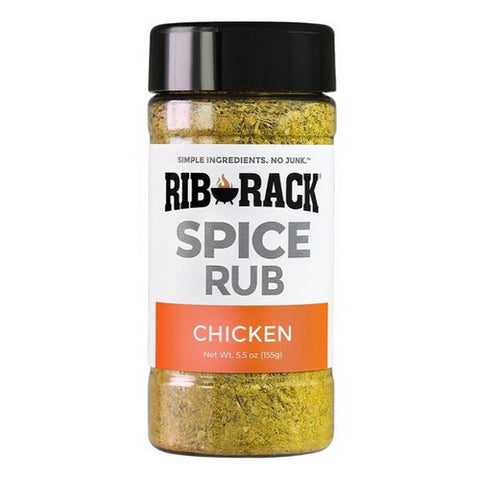 Rib Rack, Chicken Spice Rub Seasoning, 5.5 Oz(Case Of 6)