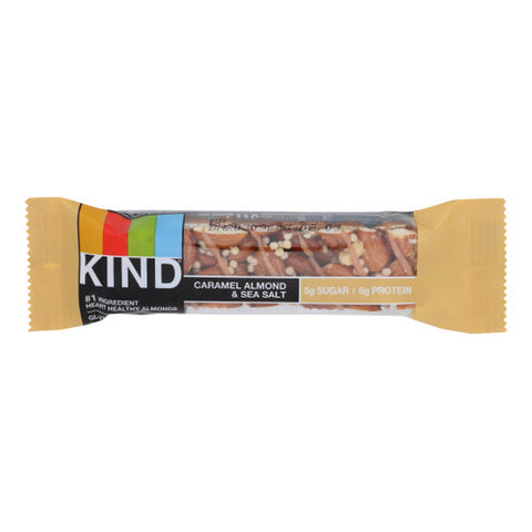 Kind, Caramel Almond And Sea Salt Nut Bar, 1.4 Oz(Case Of 12)