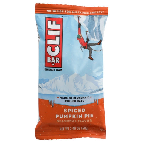 Clif Bar, Bar Spiced Pumpkin Pie, 2.4 Oz(Case Of 12)