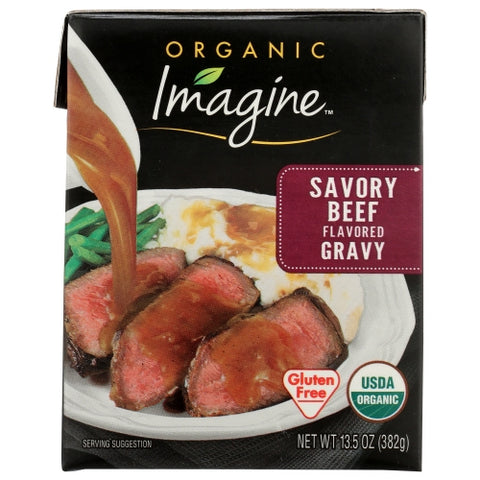 Gravy Beef Org Case of 12 X 13.5 Oz by Imagine