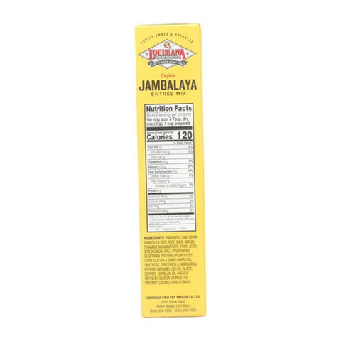 Louisiana Fish Fry, Jambalaya Mix, 7.5 Oz(Case Of 6)
