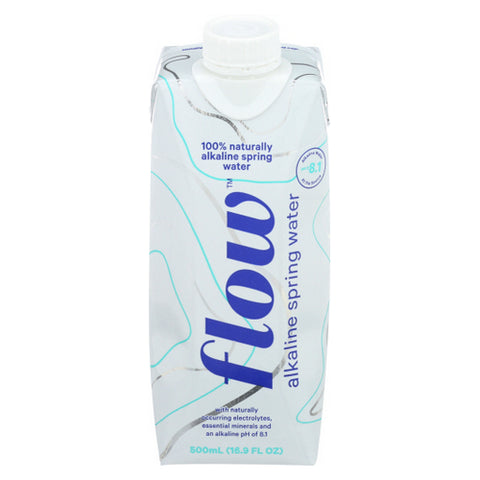 Spring Water  Natural Alkaline Case of 12 X 16.9 Oz by Flow Water