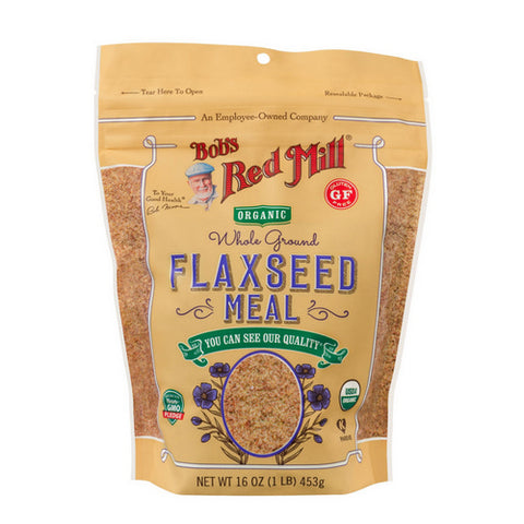 Bobs Red Mill, Organic Flaxseed Meal, 16 Oz(Case Of 4)