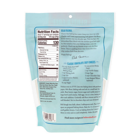 Bobs Red Mill, 1-To 1 Baking Flour Gluten Free, 22 Oz(Case Of 4)