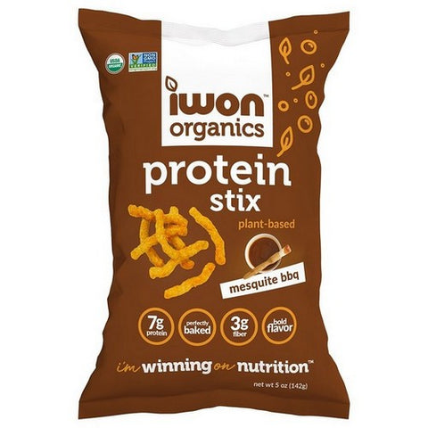 Iwon Organics, Stick Prtn Mesqte Bbq, 5 Oz(Case Of 12)
