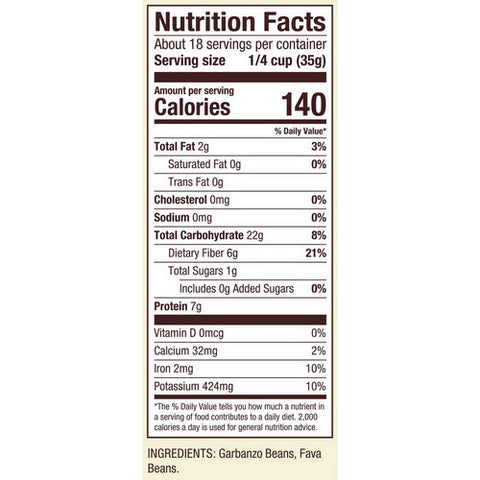 Bobs Red Mill, Stone Ground Garbanzo Fava Flour, 22 Oz(Case Of 4)