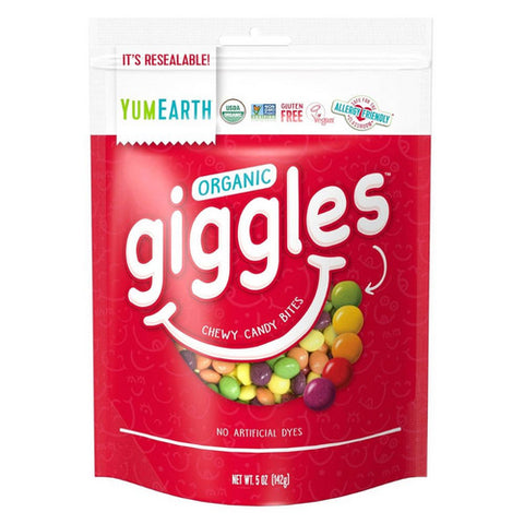 YumEarth, Candy Giggles Org, 5 Oz(Case Of 6)