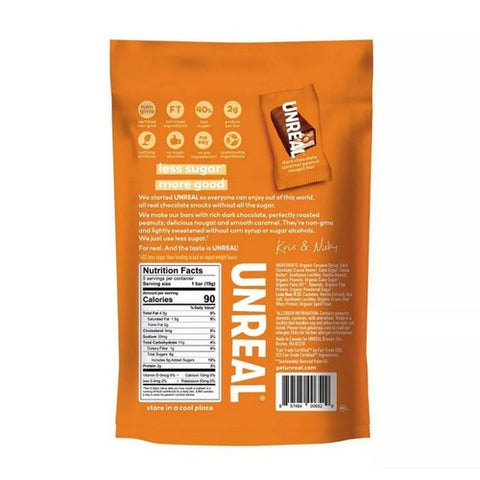 Unreal, Choc Bar Dk Crml Pnt Nugt, 3.4 Oz(Case Of 6)