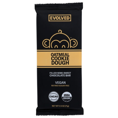 Eating Evolved, Bar Choc Oatml Ckie Dgh, 2.5 Oz(Case Of 8)