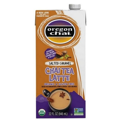 Oregon Chai, Chai Tea Latte Sugar Free, 32 Oz(Case Of 6)