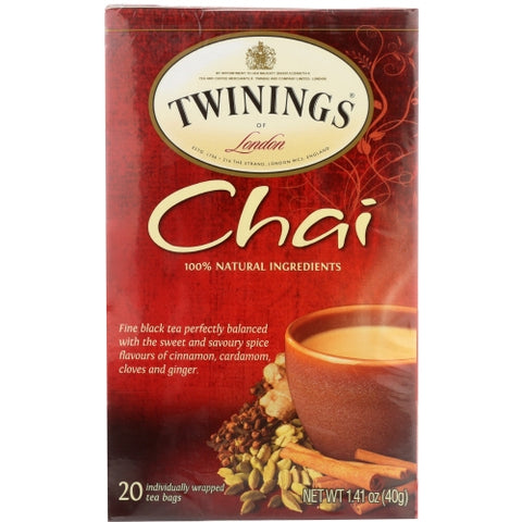 Twinings Tea, Tea Chai, 20 Bags
