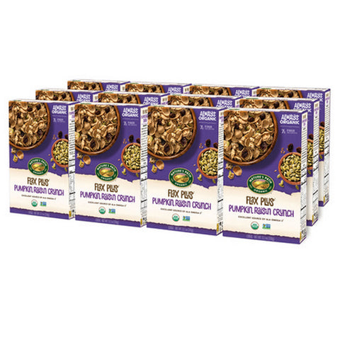 Natures Path, Organic Flax Plus Pumpkin Raisin Crunch, 12.35 Oz(Case Of 12)