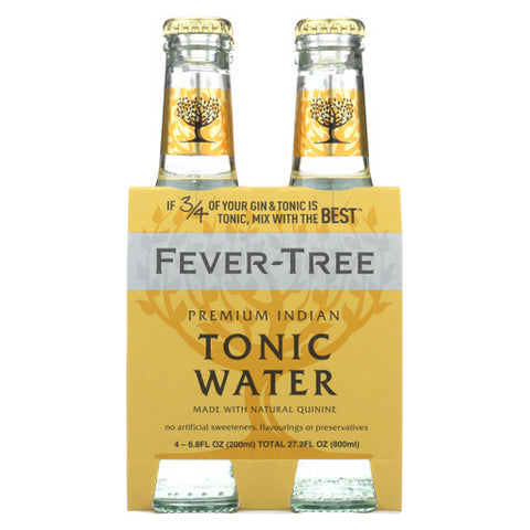 TreeCoc Ktail Mixer Tonic Water Pk Premium Indian Case of 6 X 27.2 Oz by Fever Tree
