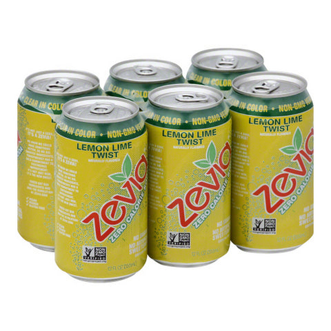 Soda Lemon Lime Twist Case of 4 X 72 Oz by Zevia