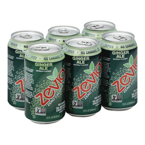 Soda Ginger Ale Case of 4 X 72 Oz by Zevia