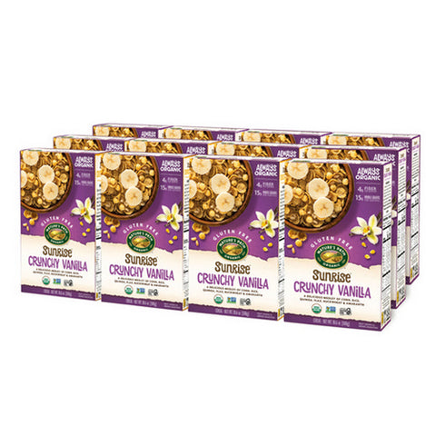 Natures Path, Organic Sunrise Crunchy Vanilla Cereal, 10.6 Oz(Case Of 12)