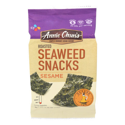 Annie Chun's, Sesame Seaweed Snacks, 0.35 Oz(Case Of 12)