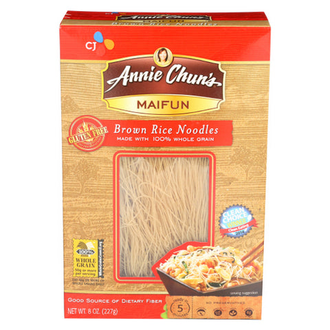 Annie Chun's, Maifun Brown Rice Noodless, 8 Oz(Case Of 6)