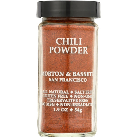 Morton & Bassett, Chili Pwdr, 1.9 Oz(Case Of 3)