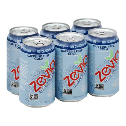 Zero Calorie  Cola  Caffeine Free  Can Case of 4 X 72 Oz by Zevia