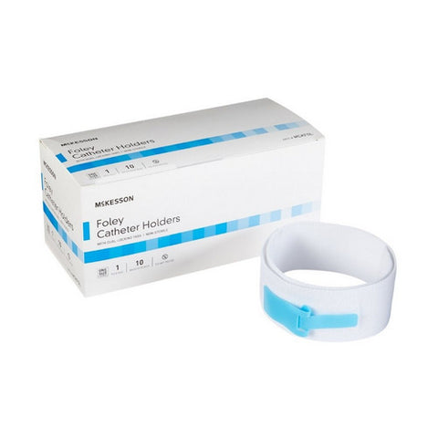 McKesson, Leg Strap Dual-Locking Tabs, Stretch Material, Hook and Loop Closure, Nonsterile, Count of 1 ( 2 X 24 Inch Length)