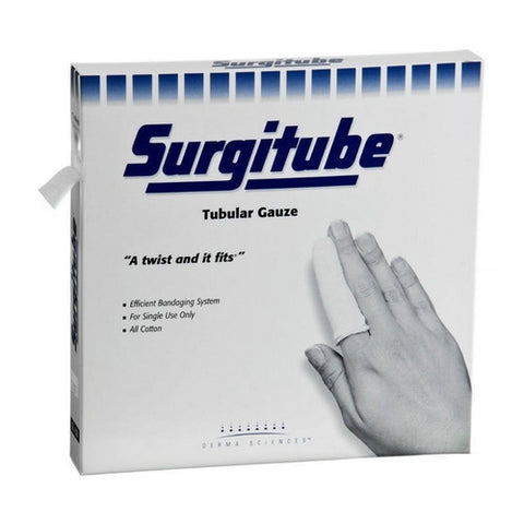 Derma e, Tube Bandage Wrist Feeg Cotton, Count of 1