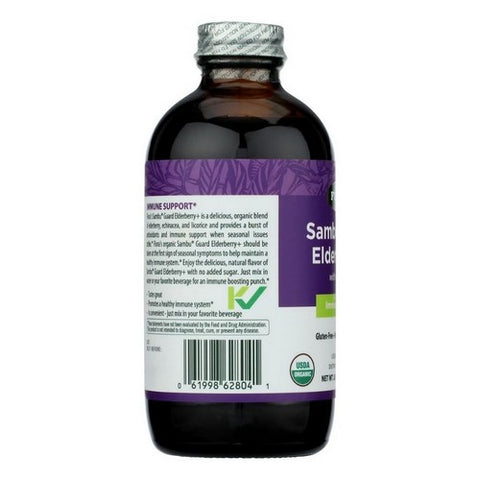 Flora, Organic Elderberry Plus Immune Support, 8.5 Oz