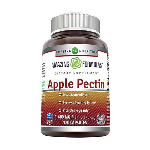 Amazing Nutrition, Amazing Formulas Apple Pectin, 1400 mg, 120 Caps