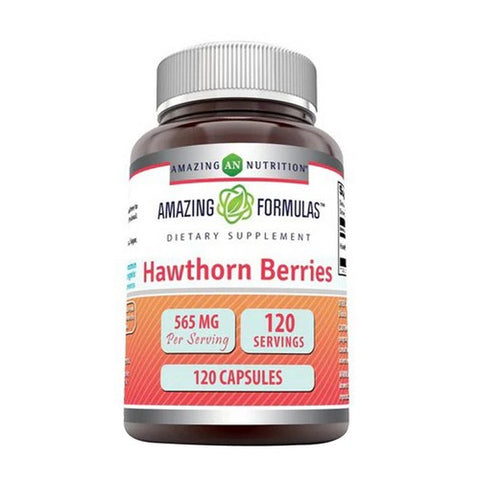 Amazing Nutrition, Amazing Formulas Hawthorn Berries, 565 mg, 120 Caps