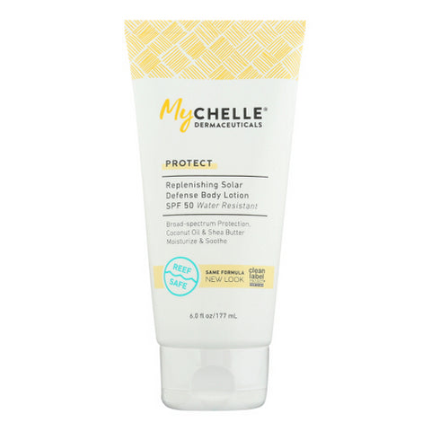 MyChelle Dermaceuticals, Replenishing Solar Defense Body Lotion SPF 50, 6 Oz