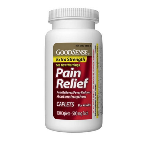 Ohm, Acetaminophen, 500 Mg, 100 Caplets