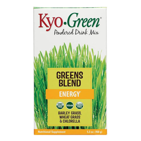 Kyolic, Kyo-Green Energy Powdered Drink Mix, No Maltodextrin 5.3 Oz