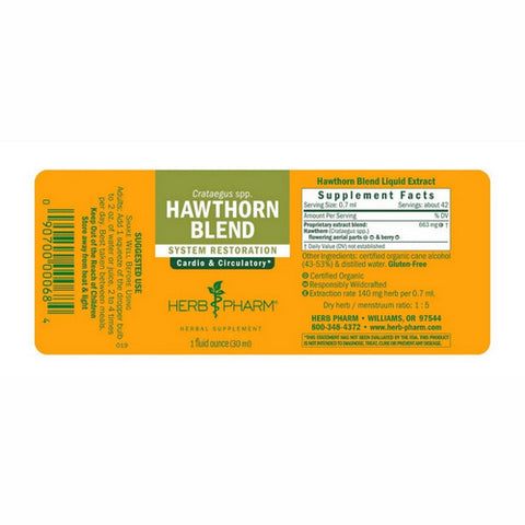 Herb Pharm, Hawthorn, 1 oz (29.6 ml)