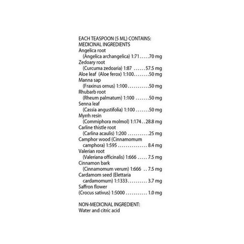 Flora, Swedish Bitters Non-Alcohol, 8.5 Oz