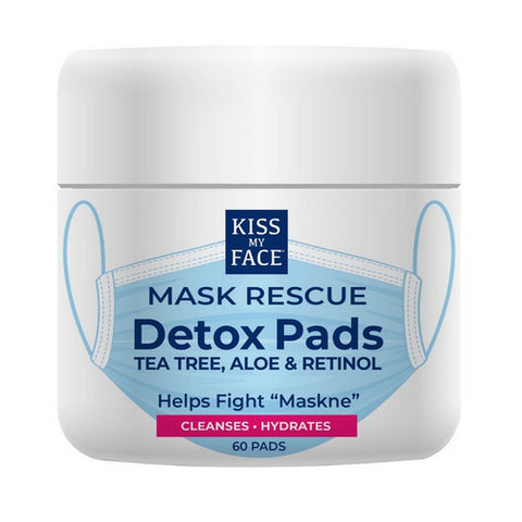Kiss My Face, Mask Rescue Detox Pads, 60 Count