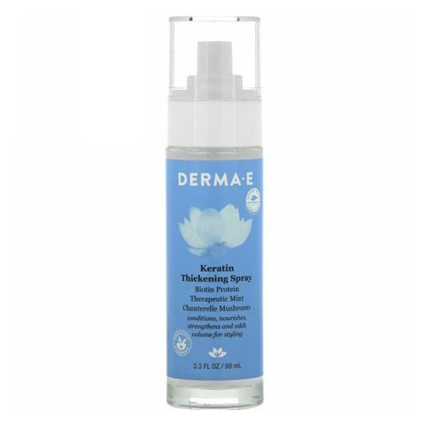 Derma e, Keratin Thickening Spray, 3.3 Oz
